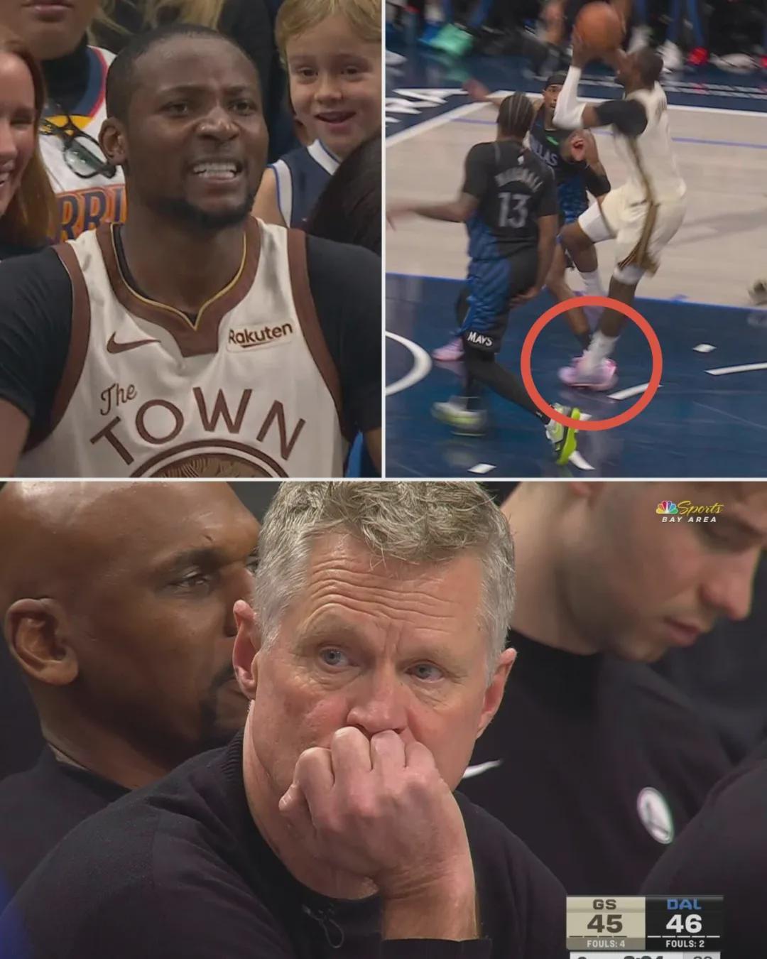 世界杯app下载-崴脚受伤！库明加退赛！勇士生涯倒计时